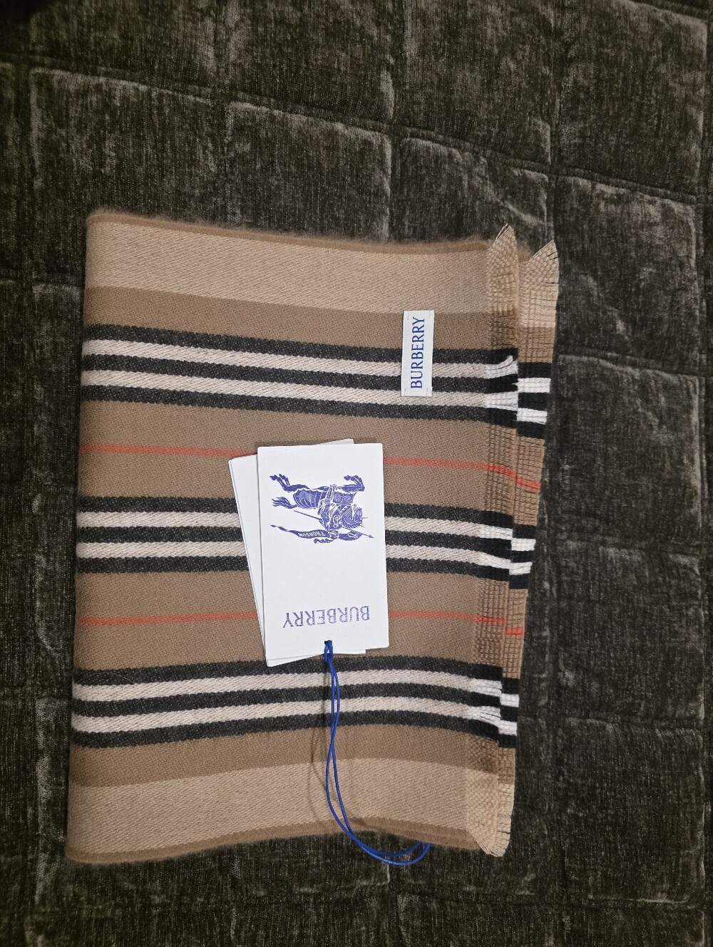 Authentic Burberry Scarf 100% Wool